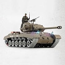 Amazon.co.jp: 戦車 ラジコン アメリカンパーシングM26中戦車2.4